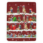 Belgian Malinois dog breed fleece blanket, product image 1 of 4