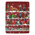 Newfoundland fleece blanket, product image 1