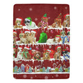 Cavoodle Christmas fleece blanket, product image 1 of 4