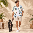 Portuguese Water Dog Hawaiian Shirt