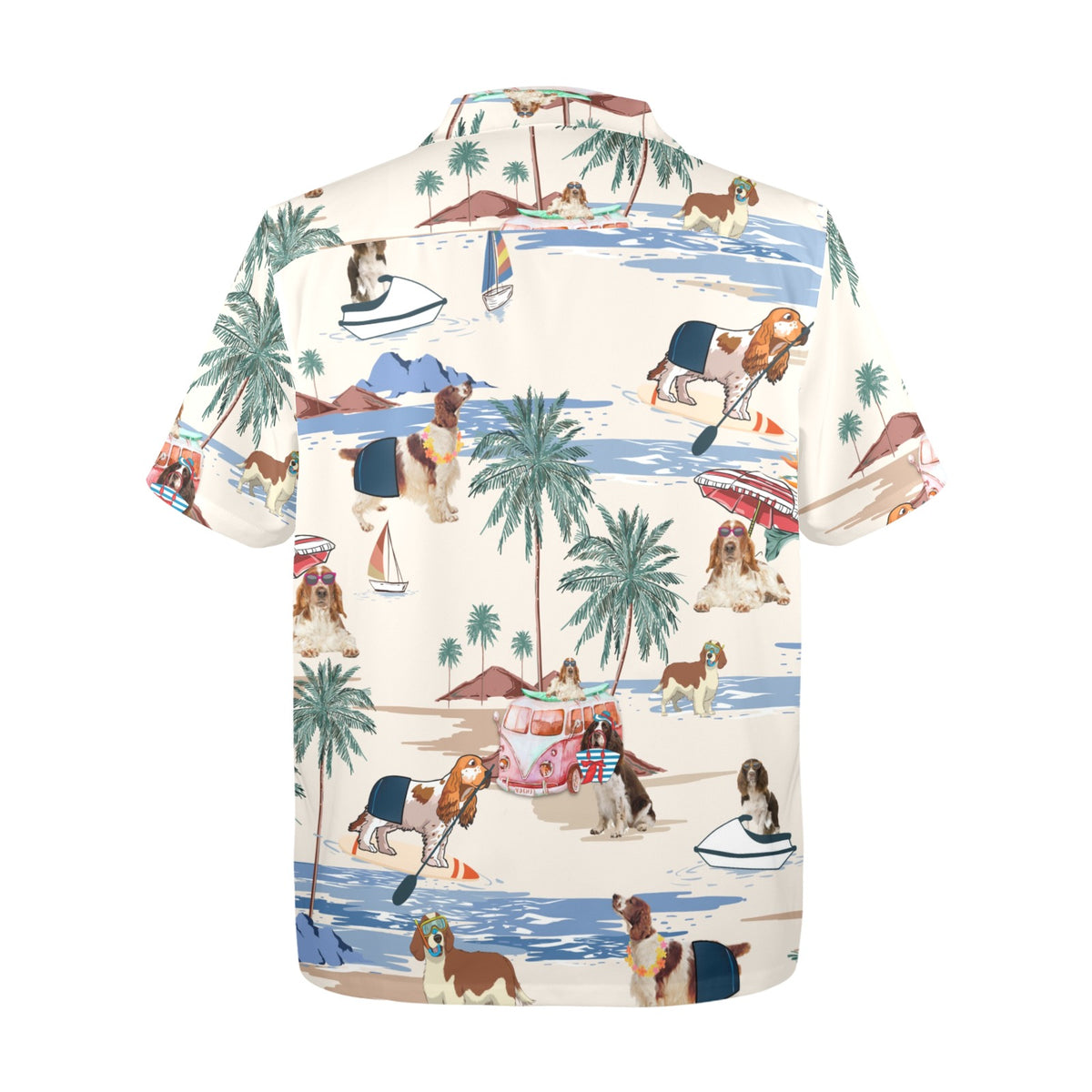 Welsh Springer Spaniel Hawaiian Shirt