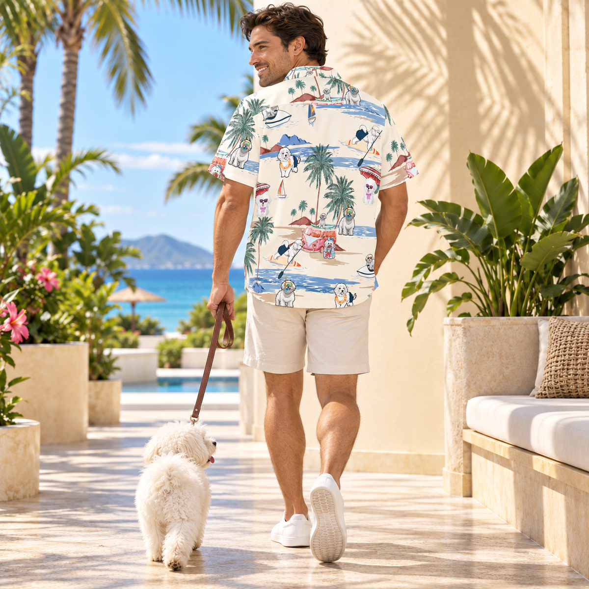 Bolognese Hawaiian Shirt