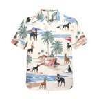 Men's Doberman Pinscher all-over print Hawaiian shirt