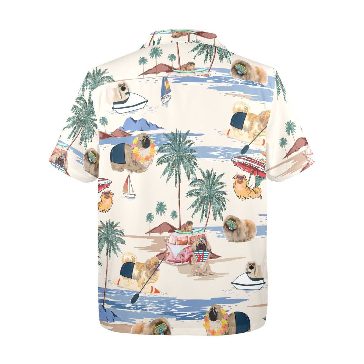 Pekingese Hawaiian Shirt