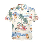 Tropical German Spitz shirt for dog owners
