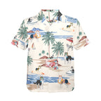 Men's Husky all-over print Hawaiian shirt