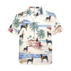Tropical Curly Coated Retriever shirt for dog owners