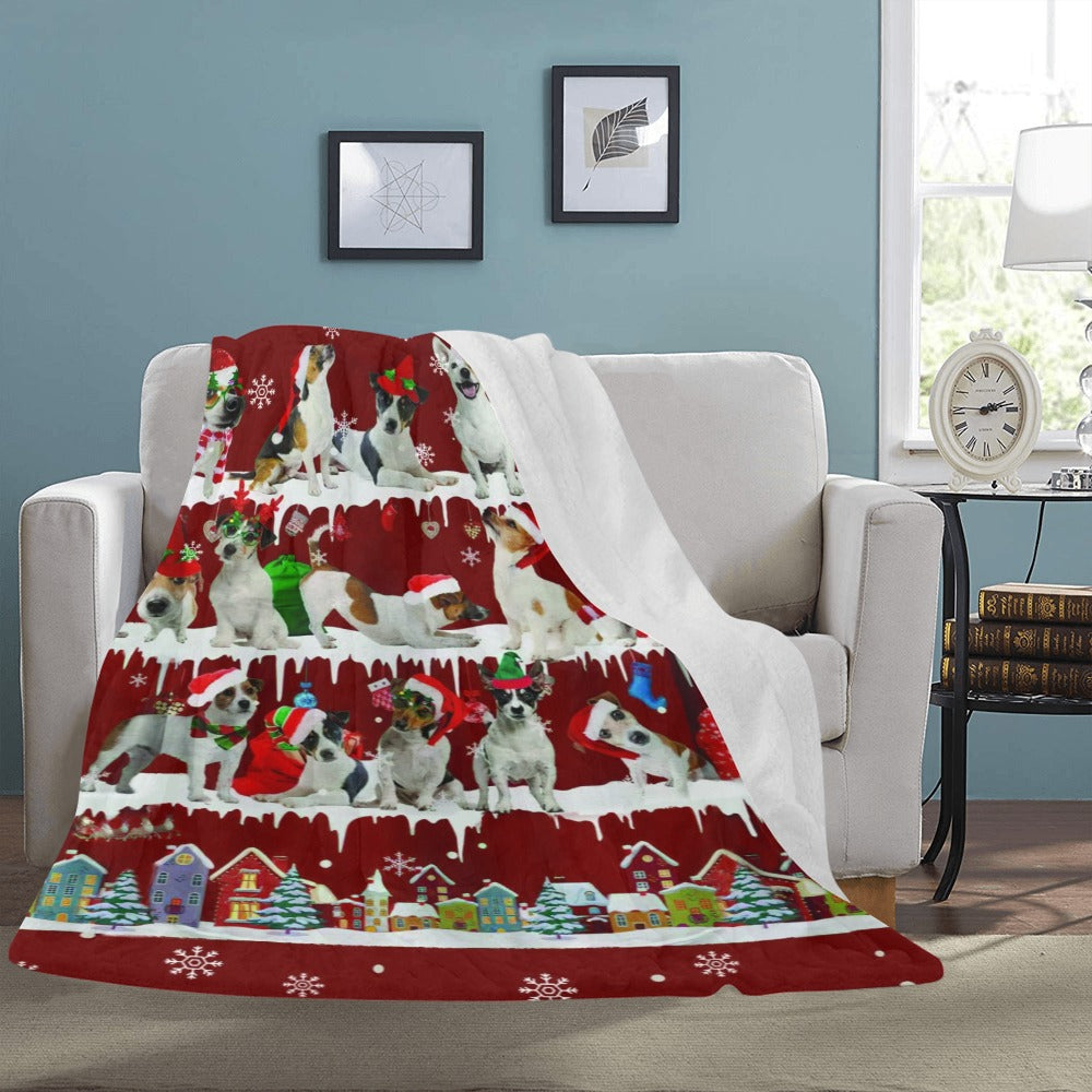 Jack Russell Terrier fleece blanket, product image 3