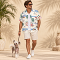 Chinese Crested Dog Hawaiian Shirt
