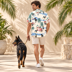 Beauceron Hawaiian Shirt