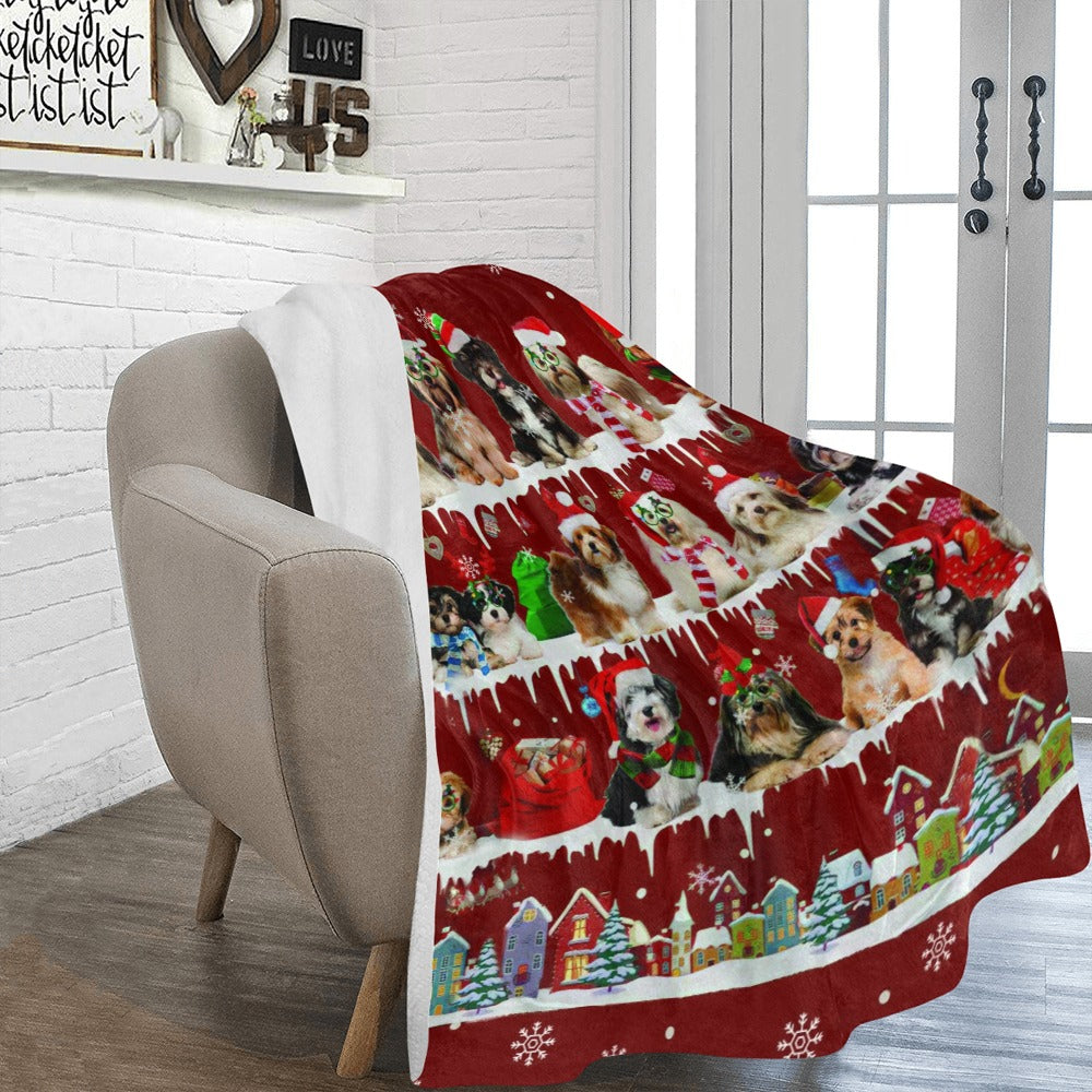 Havanese fleece blanket, product image 2