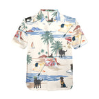 Men's Labrador Retriever all-over print Hawaiian shirt