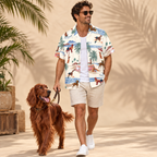 Irish Setter Hawaiian Shirt
