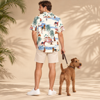 Irish Terrier Hawaiian Shirt