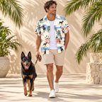 Beauceron Hawaiian Shirt