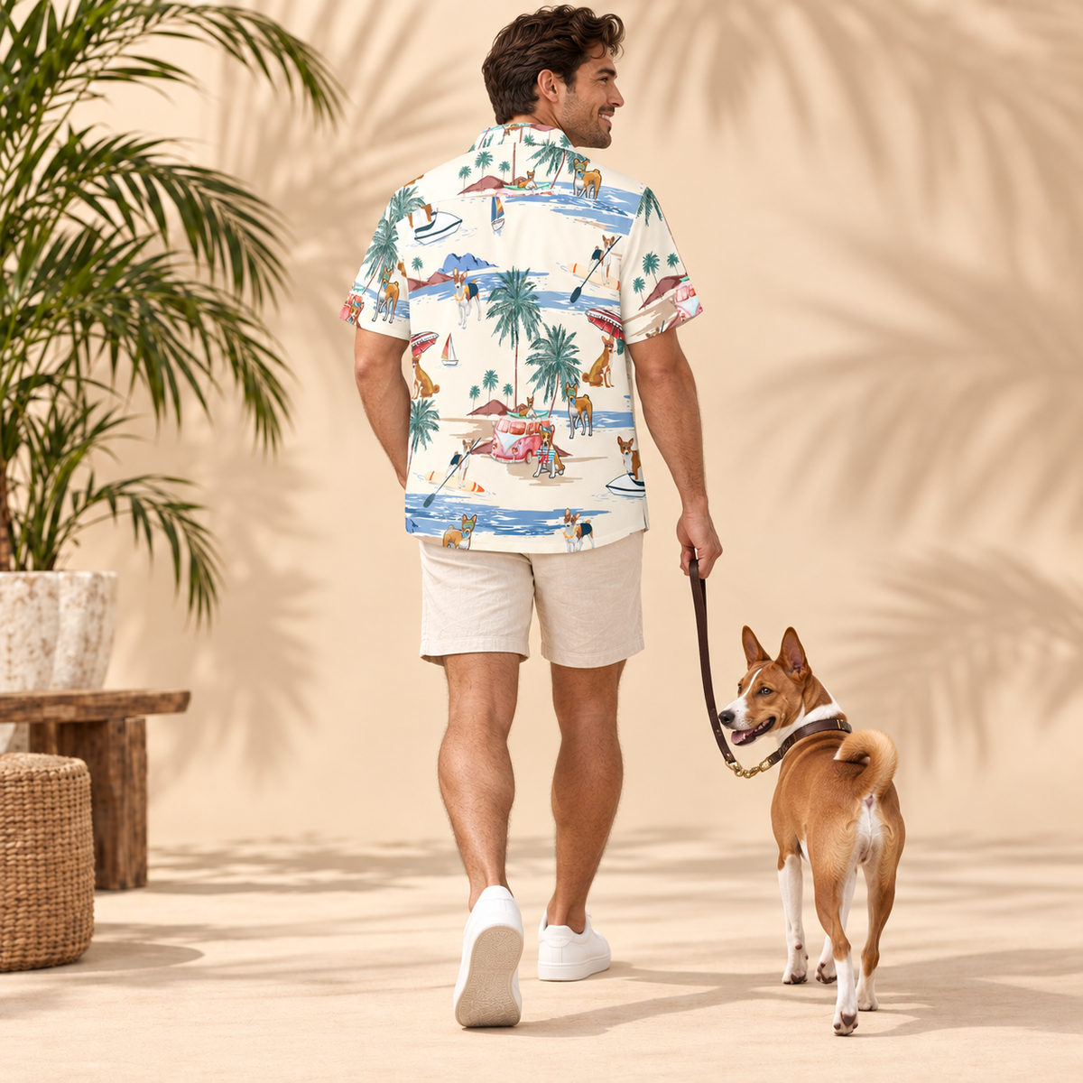 Basenji Hawaiian Shirt