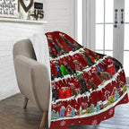 Chocolate Labrador Retriever fleece blanket, product image 2