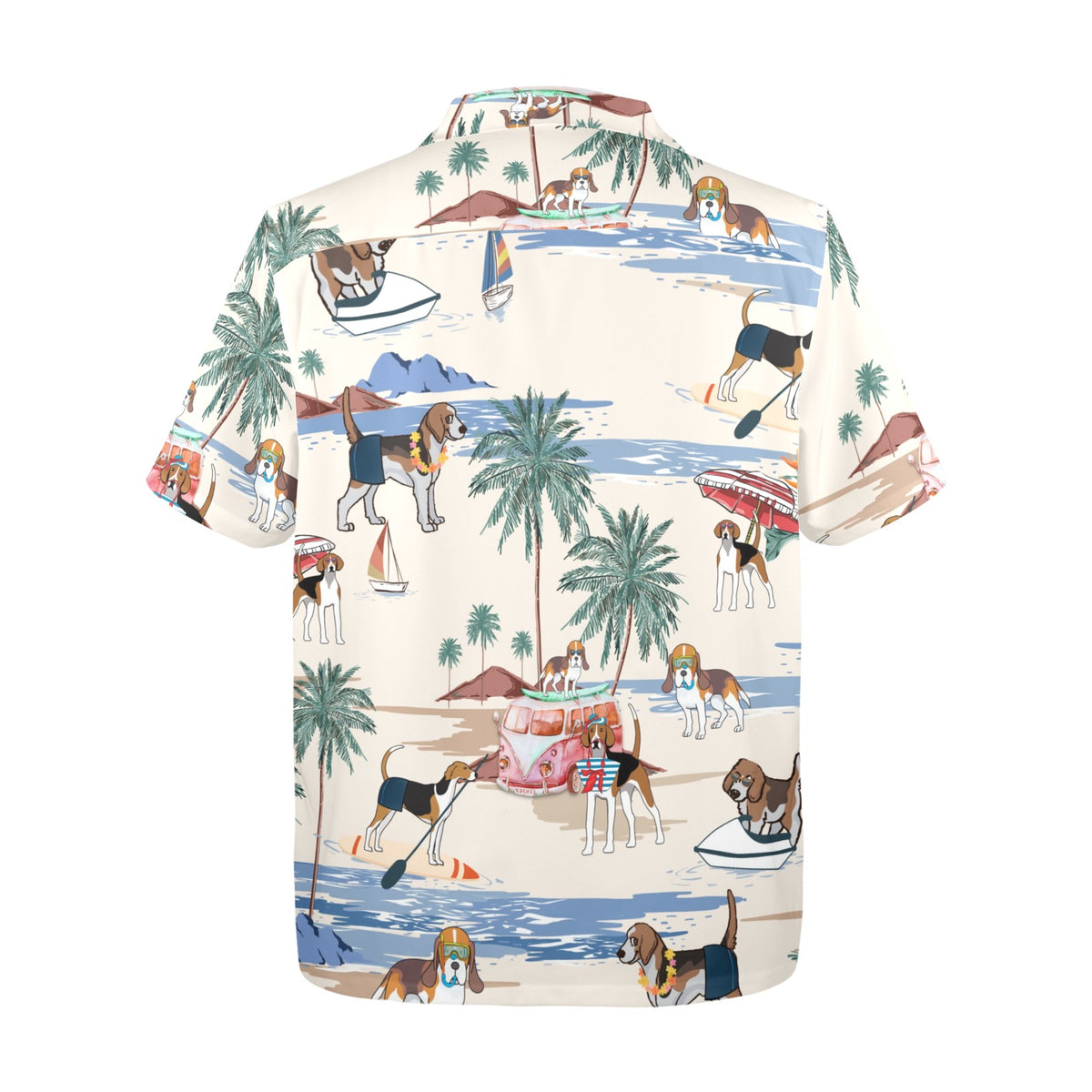 English Foxhound Hawaiian Shirt