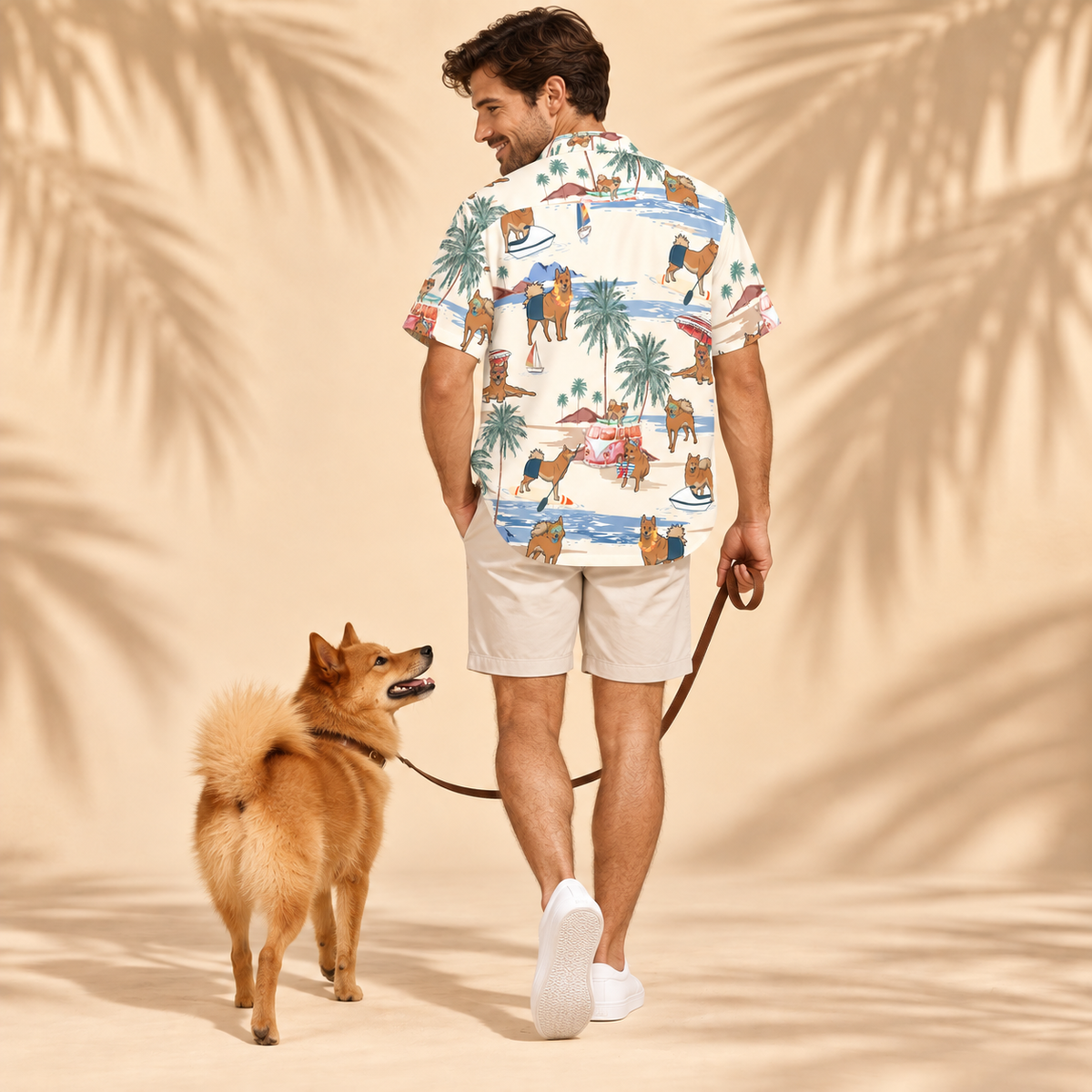 Finnish Spitz Hawaiian Shirt
