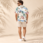 Men's Boxer Hawaiian shirt – back view