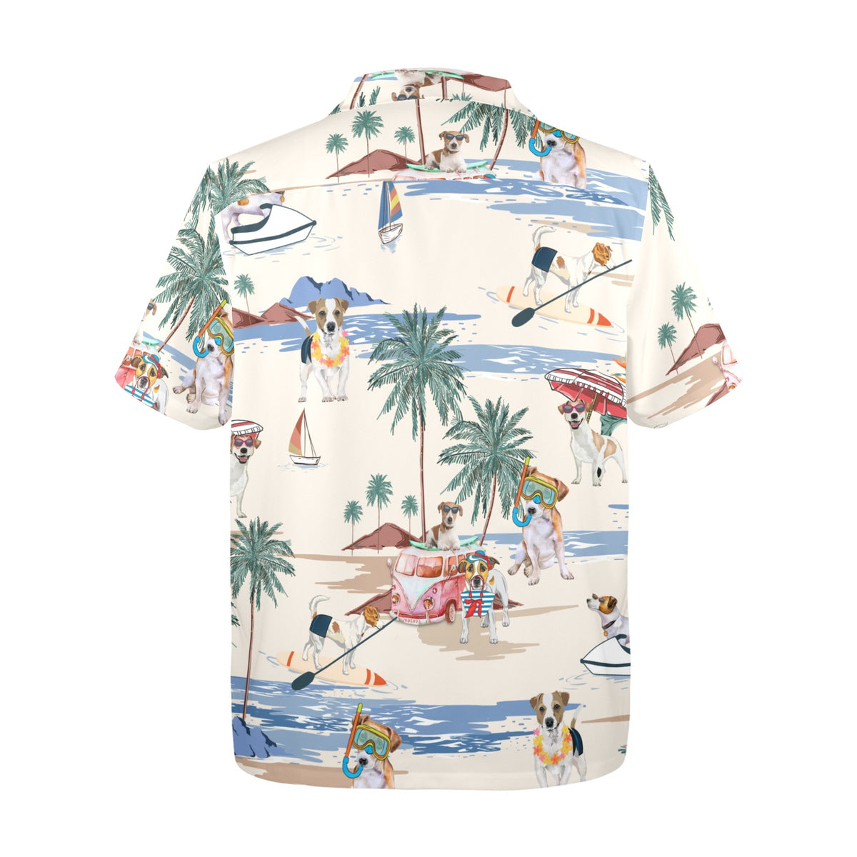 Parson Russell Terrier Hawaiian Shirt