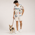 Men's Chihuahua Hawaiian shirt – front view