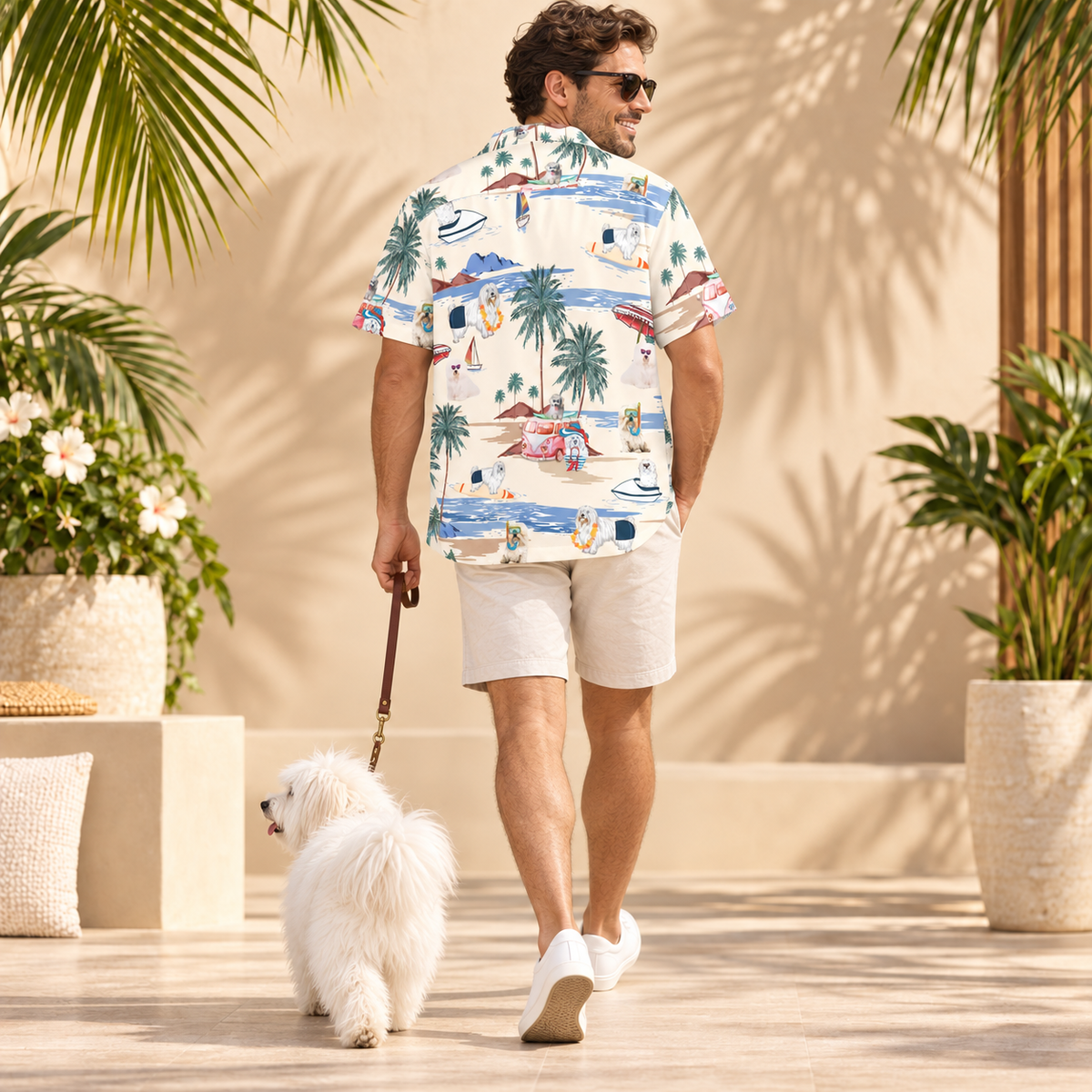 Coton de Tulear Hawaiian Shirt