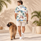 Leonberger Hawaiian Shirt