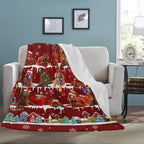 Irish Setter fleece blanket, product image 3