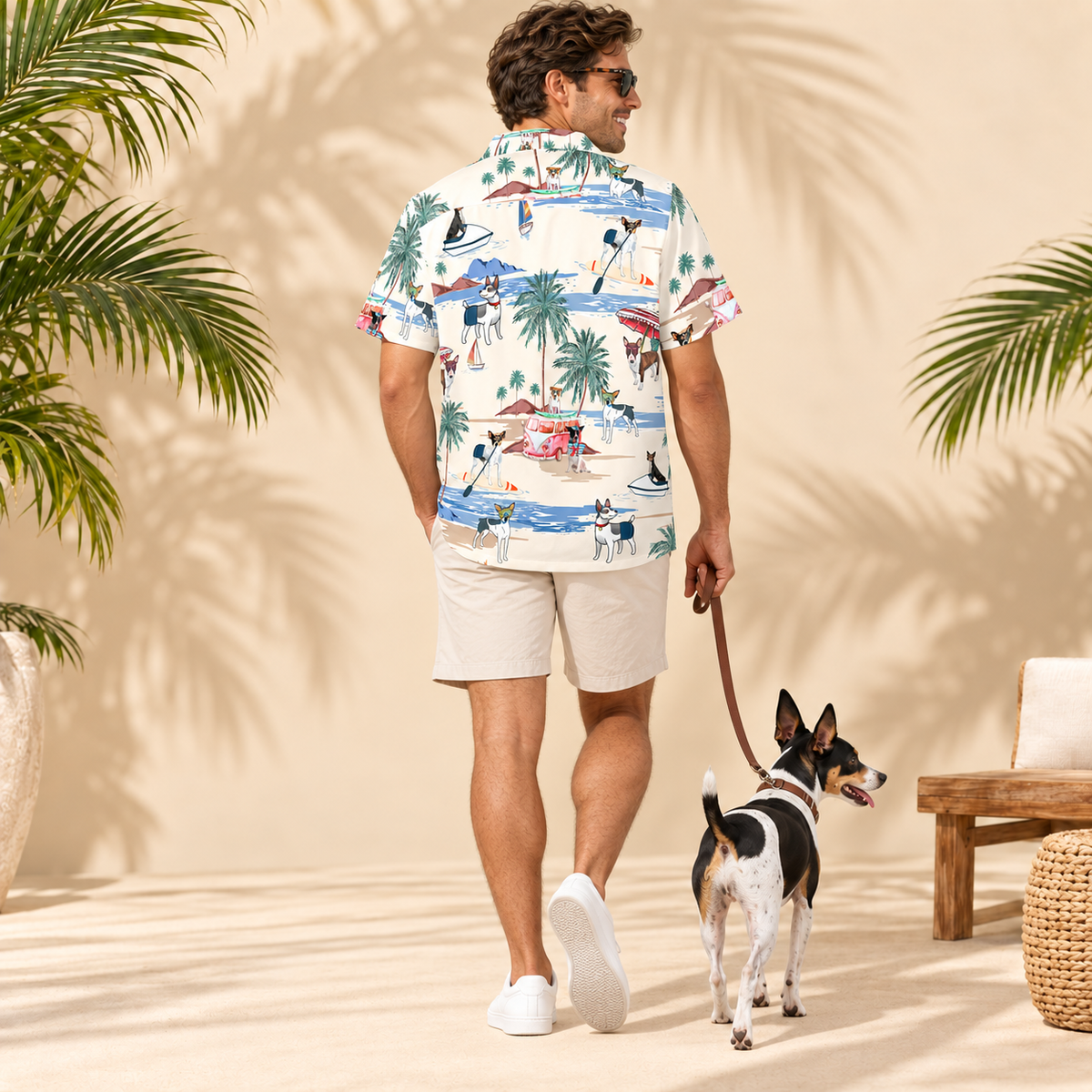 Rat Terrier Hawaiian Shirt