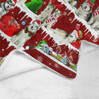 Alaskan Malamute dog breed fleece blanket, product image 4 of 4