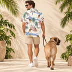 Bullmastiff Hawaiian Shirt