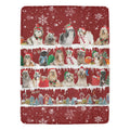 Lhasa Apso fleece blanket, product image 1