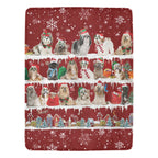 Lhasa Apso fleece blanket, product image 1