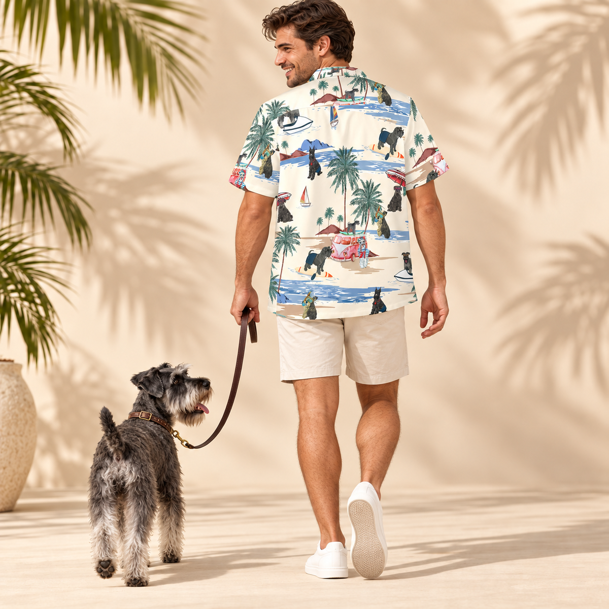 Standard Schnauzer Hawaiian Shirt