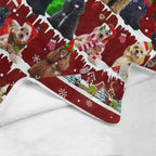 American Cocker Spaniel fleece blanket, product image 4 of 4