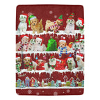 Maltipoo fleece blanket, product image 1