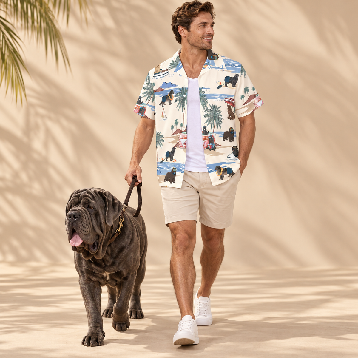 Neapolitan Mastiff Hawaiian Shirt