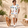 Nova Scotia Duck Tolling Retriever Hawaiian Shirt