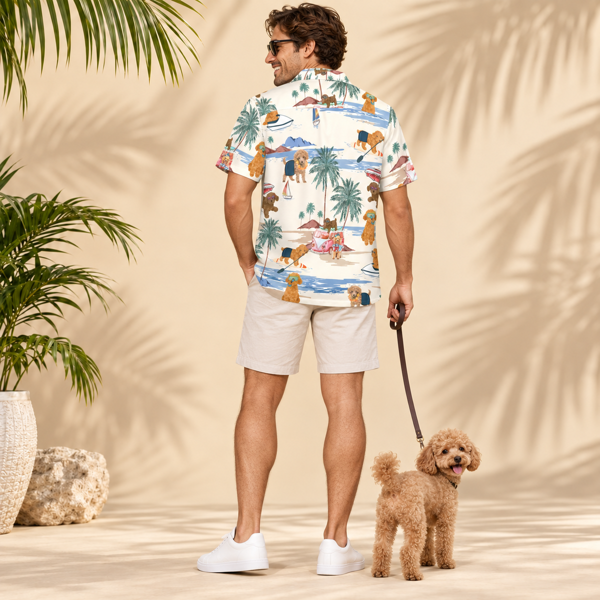 Toy Poodle Hawaiian Shirt
