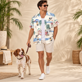 Men's Brittany Hawaiian shirt – front view