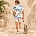 Silky Terrier Hawaiian Shirt