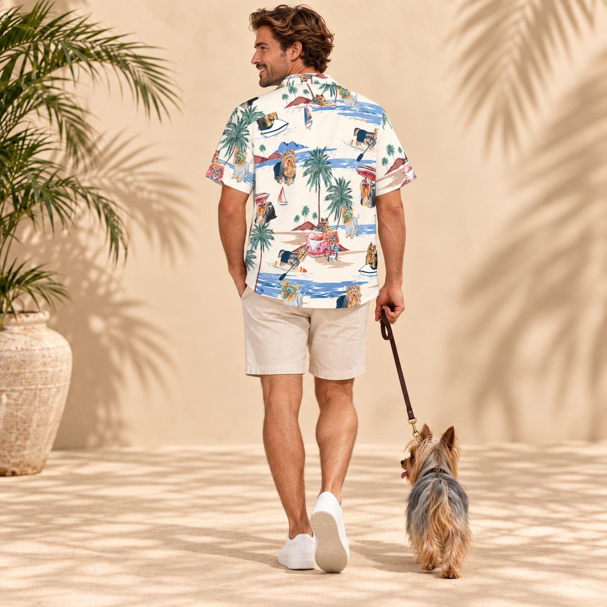 Silky Terrier Hawaiian Shirt