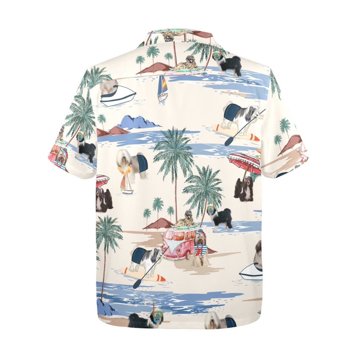 Tibetan Terrier Hawaiian Shirt