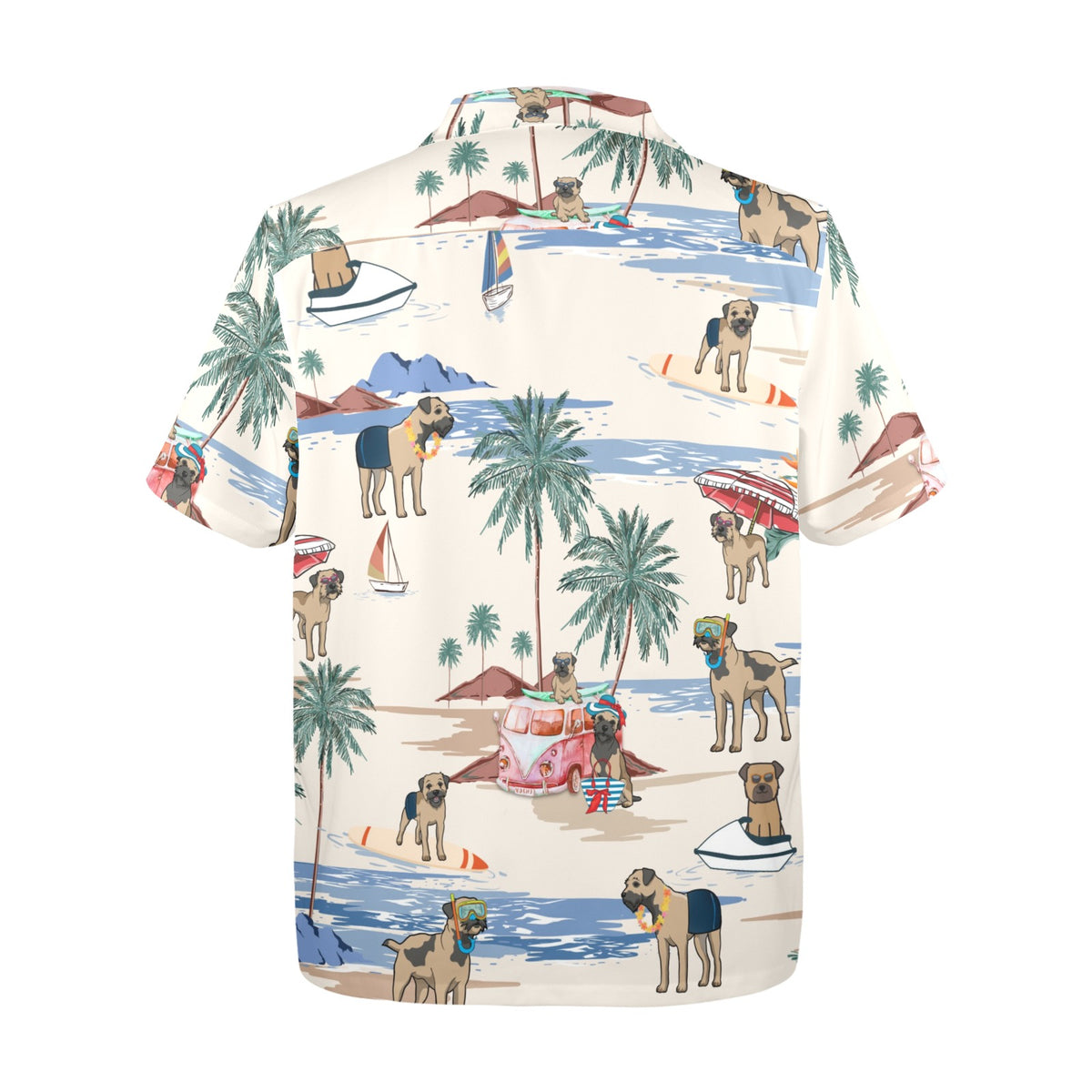 Cabana Club Border Terrier Hawaiian shirt