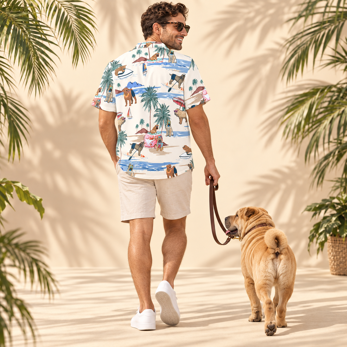 Shar Pei Hawaiian Shirt