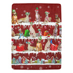 Greyhound fleece blanket, product image 1