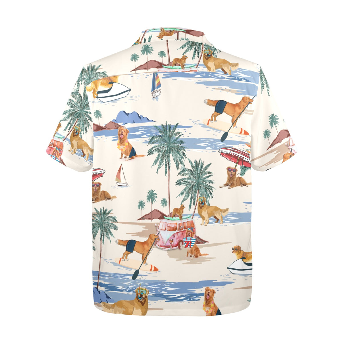 Cabana Club Nova Scotia Duck Tolling Retriever Hawaiian shirt