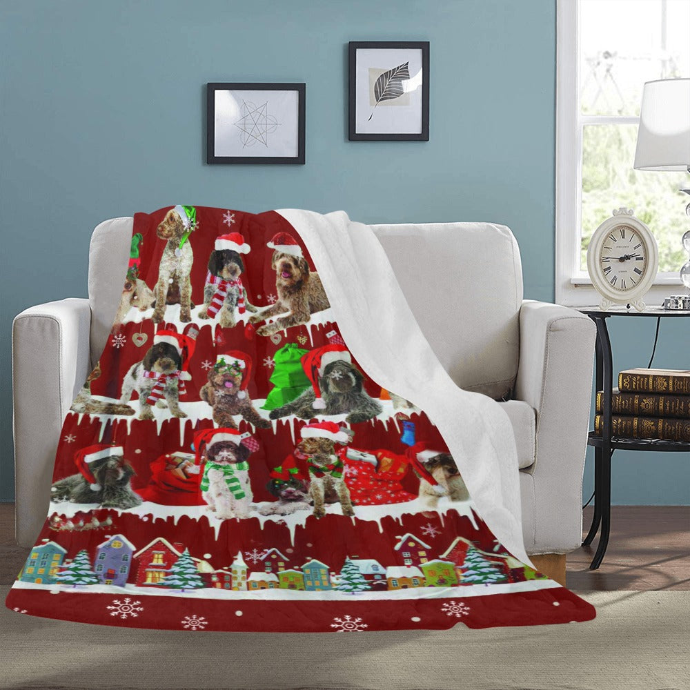 Lagotto Romagnolo fleece blanket, product image 3