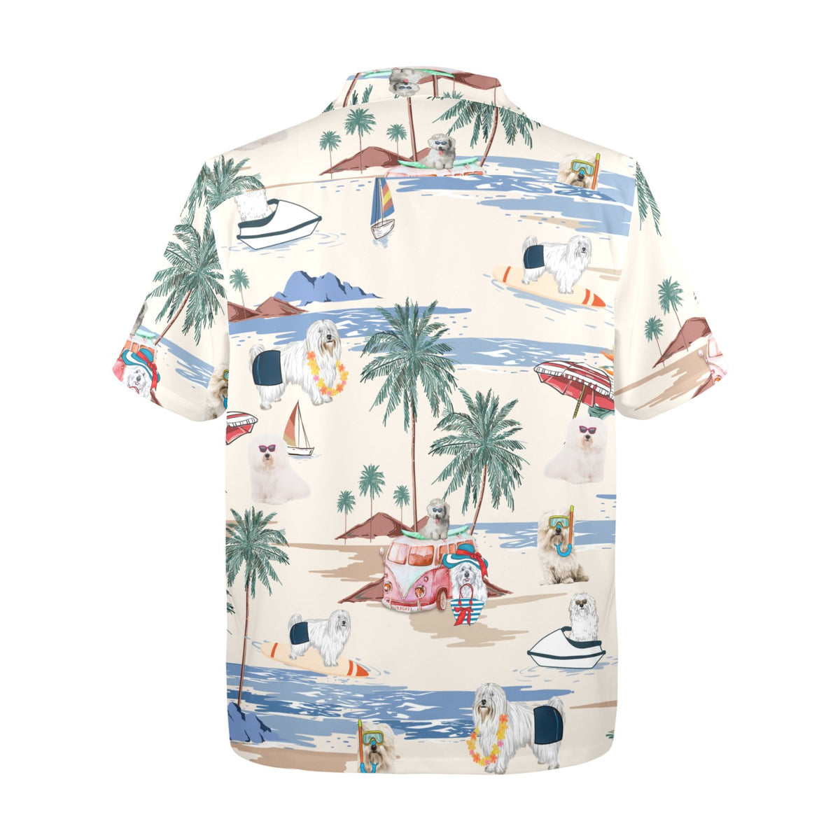 Coton de Tulear Hawaiian Shirt